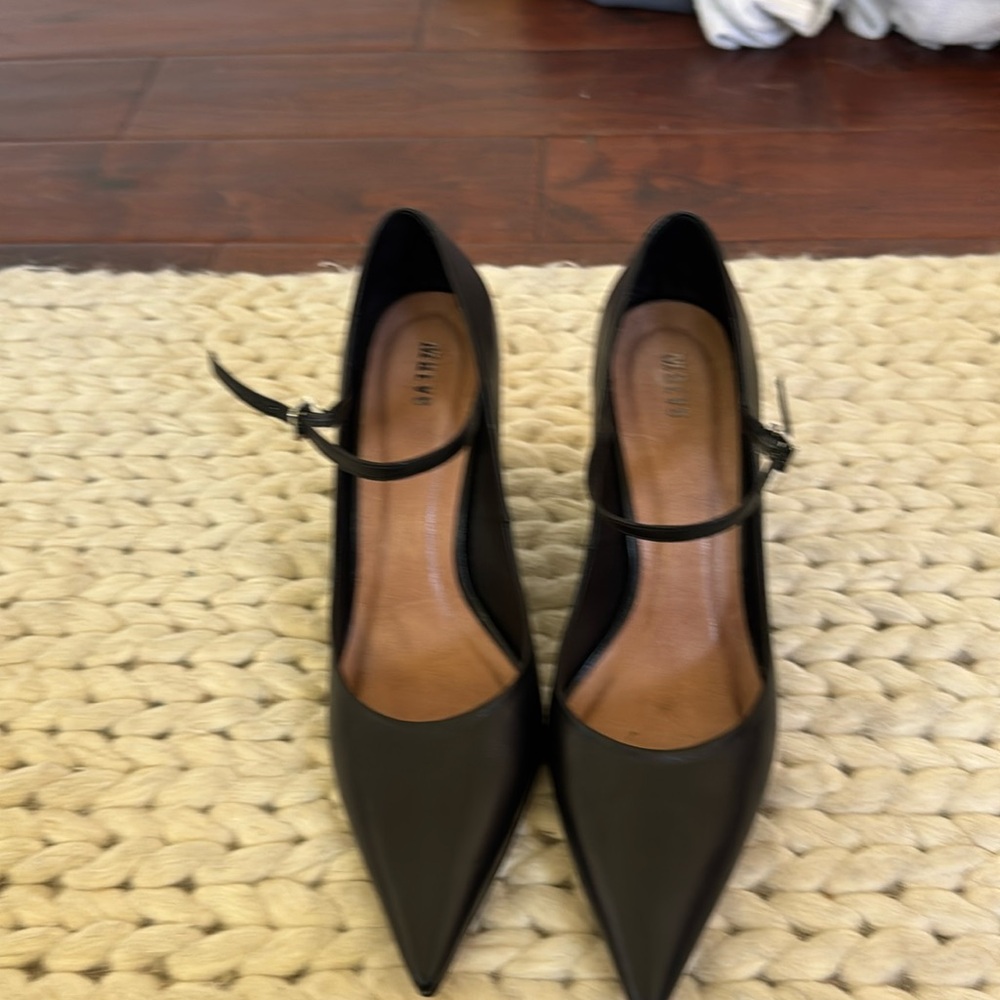 Maeve Leather Sole Wedge Shoes Size 41